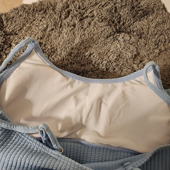 LILOSY 2 piece Bikini High Waisted/ Tummy Control /Ribbed/ Brazilian - Picture 11 of 12